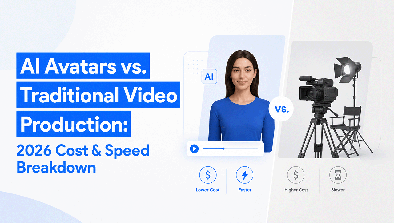 AI Avatars vs Traditional Video Production