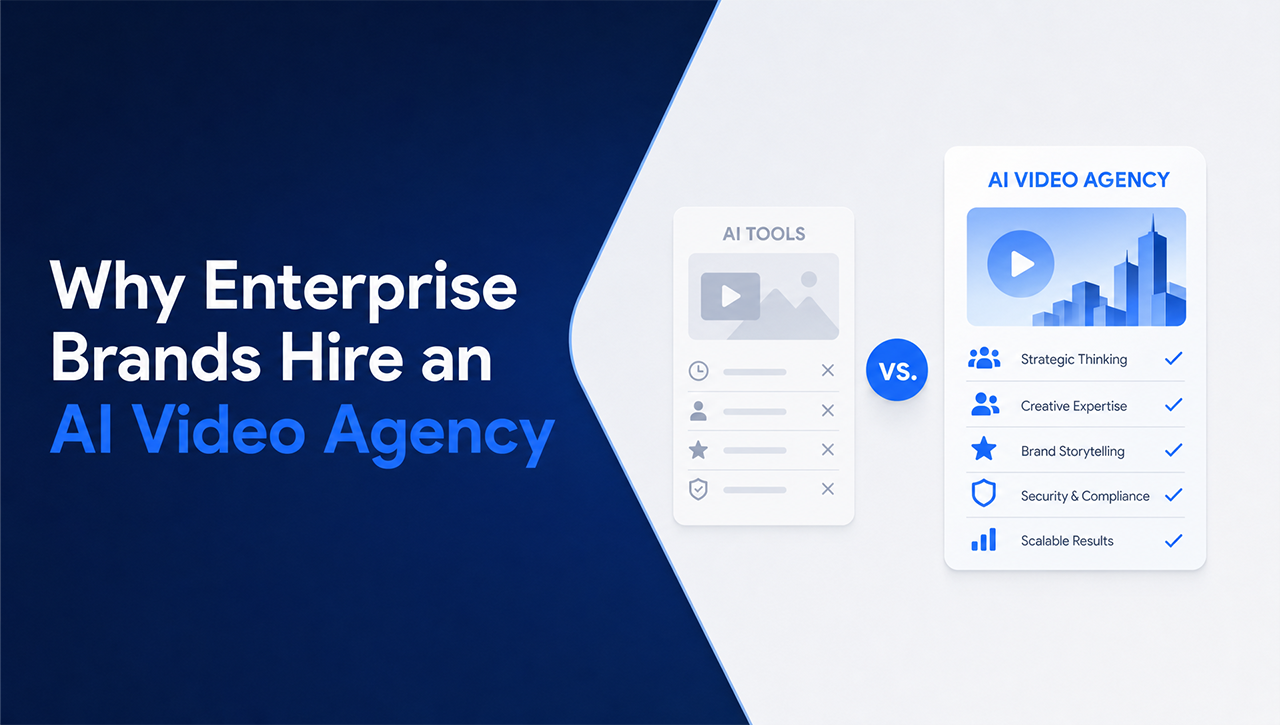Why Enterprise Brands Hire an AI Video Agency